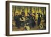 The Picnic, Dyrehaven, 1883-Wenzel Thornoe-Framed Giclee Print