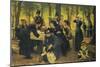 The Picnic, Dyrehaven, 1883-Wenzel Thornoe-Mounted Premium Giclee Print