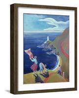 The Picnic Is Over, 1990-Lucy Raverat-Framed Giclee Print