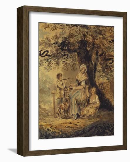 The Picnic, La Collation, 1772-Sylvester Harding-Framed Giclee Print