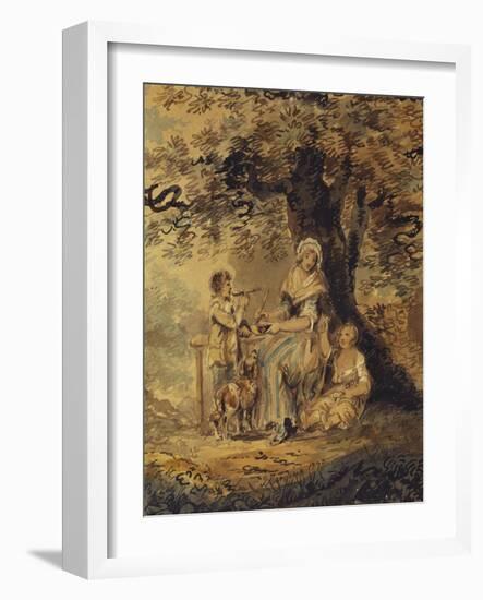 The Picnic, La Collation, 1772-Sylvester Harding-Framed Giclee Print