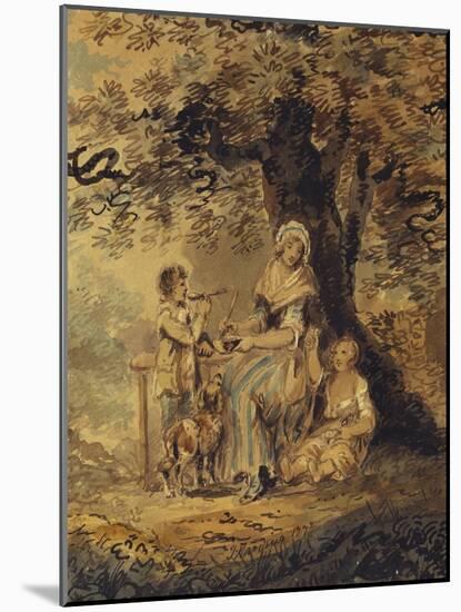 The Picnic, La Collation, 1772-Sylvester Harding-Mounted Giclee Print