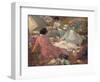 The Picnic (Oil on Canvas)-Cyrus Cuneo-Framed Giclee Print