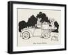 The Picnic Saloon-William Heath Robinson-Framed Art Print