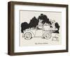 The Picnic Saloon-William Heath Robinson-Framed Art Print