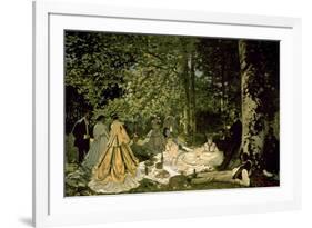 The Picnic-Claude Monet-Framed Art Print