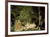 The Picnic-Claude Monet-Framed Art Print