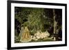 The Picnic-Claude Monet-Framed Art Print