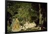 The Picnic-Claude Monet-Framed Art Print