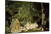 The Picnic-Claude Monet-Stretched Canvas