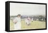 The Picnic-Henri Crockett-Framed Stretched Canvas