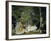 The Picnic-Claude Monet-Framed Giclee Print