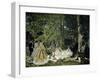 The Picnic-Claude Monet-Framed Giclee Print