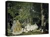 The Picnic-Claude Monet-Stretched Canvas