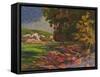 The Picnic-Robert Tyndall-Framed Stretched Canvas