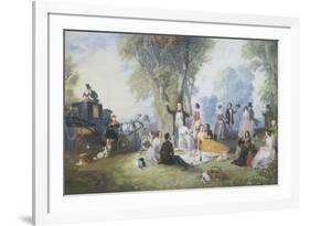 The Picnic-Henry Andrews-Framed Giclee Print