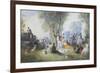 The Picnic-Henry Andrews-Framed Giclee Print