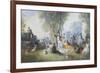 The Picnic-Henry Andrews-Framed Giclee Print