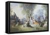 The Picnic-Henry Andrews-Framed Stretched Canvas