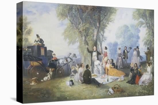 The Picnic-Henry Andrews-Stretched Canvas