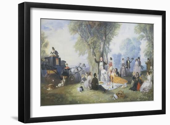 The Picnic-Henry Andrews-Framed Giclee Print