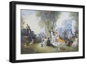 The Picnic-Henry Andrews-Framed Giclee Print