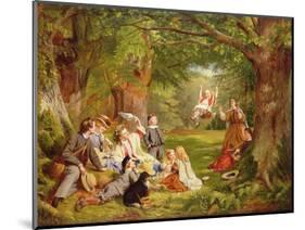 The Picnic-Thomas P. Hall-Mounted Giclee Print