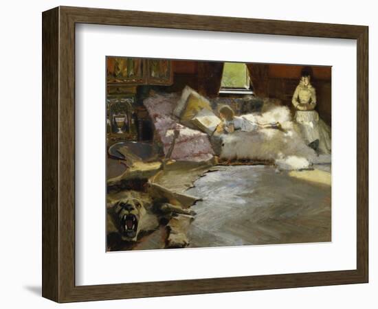 The Picture Book, 1891-Albert von Keller-Framed Giclee Print