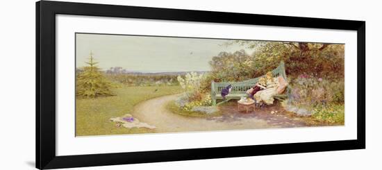The Picture Book, 1903 (W/C on Paper)-Thomas James Lloyd-Framed Giclee Print