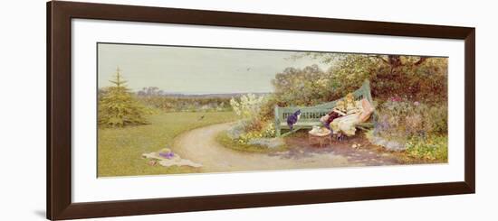 The Picture Book, 1903 (W/C on Paper)-Thomas James Lloyd-Framed Premium Giclee Print