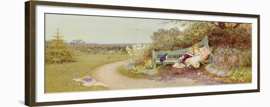 The Picture Book, 1903 (W/C on Paper)-Thomas James Lloyd-Framed Premium Giclee Print