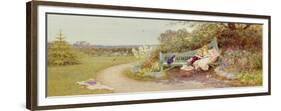 The Picture Book, 1903 (W/C on Paper)-Thomas James Lloyd-Framed Premium Giclee Print