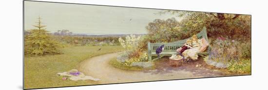 The Picture Book, 1903 (W/C on Paper)-Thomas James Lloyd-Mounted Premium Giclee Print