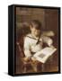 The Picture Book-H.e. Jones-Framed Stretched Canvas