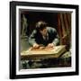 The Picture Framer, 1878-David Oyens-Framed Giclee Print