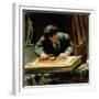 The Picture Framer, 1878-David Oyens-Framed Giclee Print