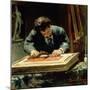 The Picture Framer, 1878-David Oyens-Mounted Giclee Print