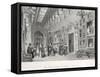 The Picture Gallery at Buckingham Palace-Thomas Hosmer Shepherd-Framed Stretched Canvas