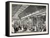 The Picture Gallery in Dublin International Exhibition, Ireland, 1865-null-Framed Stretched Canvas