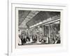 The Picture Gallery in Dublin International Exhibition, Ireland, 1865-null-Framed Giclee Print