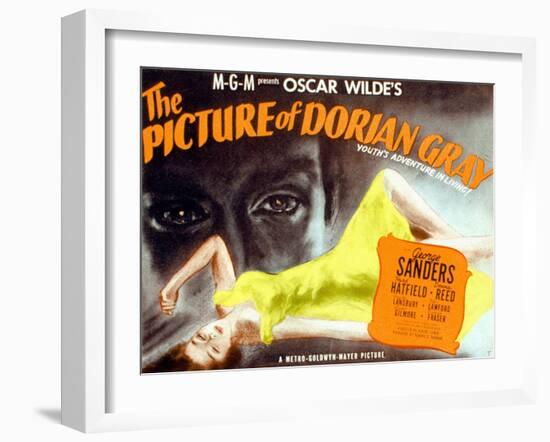 The Picture of Dorian Gray, 1945-null-Framed Photo