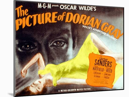 The Picture of Dorian Gray, 1945-null-Mounted Photo