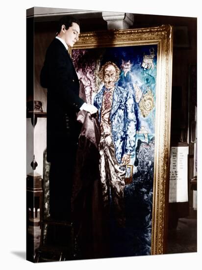 THE PICTURE OF DORIAN GRAY, Hurd Hatfield, 1945-null-Stretched Canvas