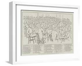 The Picture of the Irish Parliamentary Party, 1886-null-Framed Giclee Print