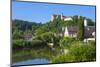The Picturesque Harburg Castle and Village, Harburg, Bavaria, Germany-Doug Pearson-Mounted Photographic Print