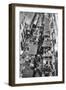 The Picturesque Market in Passage Berryer, Paris, 1931-Ernest Flammarion-Framed Giclee Print