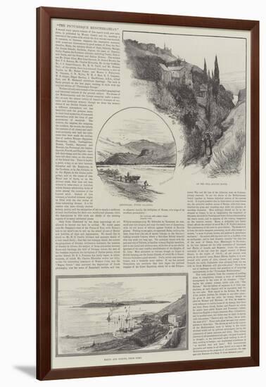 The Picturesque Mediterranean-Charles William Wyllie-Framed Giclee Print