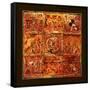 The Pieces of Heritage-Rabi Khan-Framed Stretched Canvas