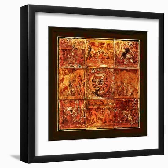 The Pieces of Heritage-Rabi Khan-Framed Art Print