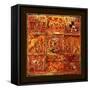 The Pieces of Heritage-Rabi Khan-Framed Stretched Canvas